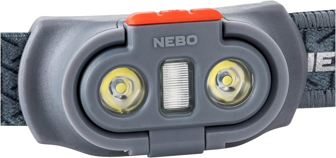 NEBO Einstein 500 Lumen Scheinwerfer | Schwarz, batteriebetrieben, wasserfester Scheinwerfer | 5 Lic