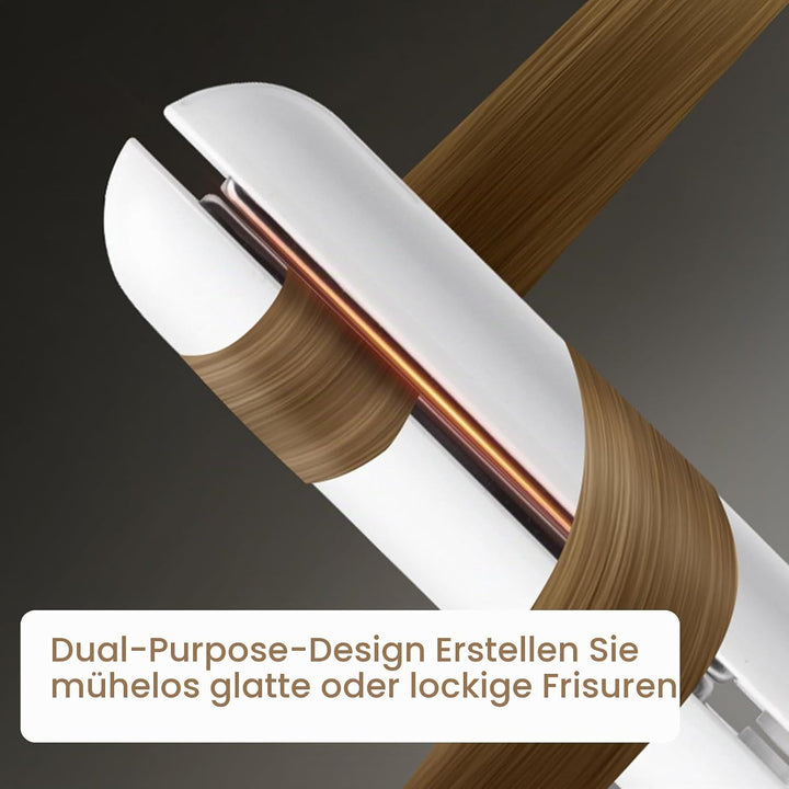 Mini Lockenstab USB Glätteisen Kabellos Dual Purpose Curling Eisen Tragbarer Reise Lockenstab Haargl