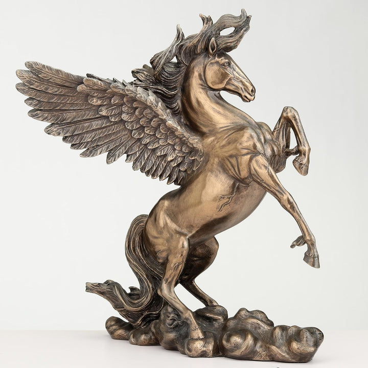 braunen Finish geflügelten Pferd Pegasus Statue Amazing Detail
