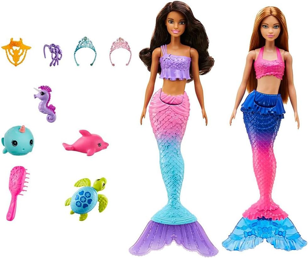 Mattel Barbie Dreamtopia Ocean Adventure Puppen und Zubehör
