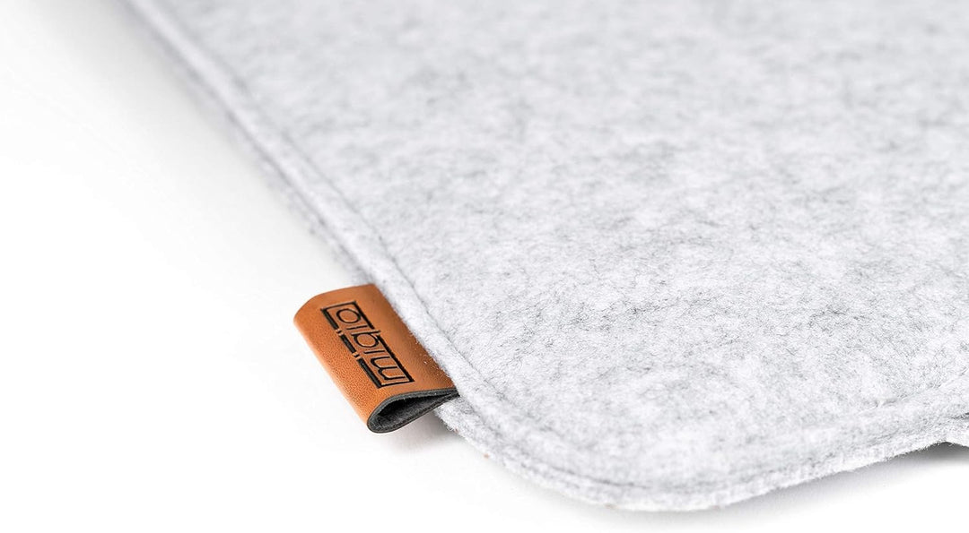 Miqio Design Sitzkissen Rechteckig aus Filz mit Antirutschnoppen | Nachhaltig aus recycelten PET Fla