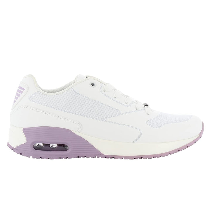 Oxypas Ela SCR, Sportschuhe, Arbeitsschuhe, Sneaker (ElaS4101lic),White with Lilac,41 EU 41 EU Lila,