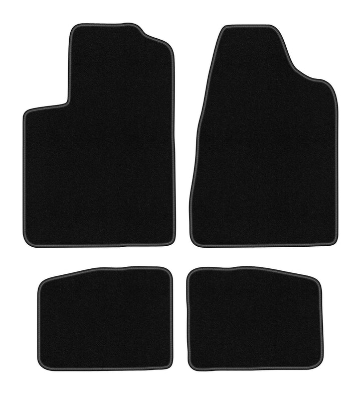 Velours Fussmatten passend für Chrysler Sebring II (2003-2007) | Qualität: Basic - Genaue Passform,