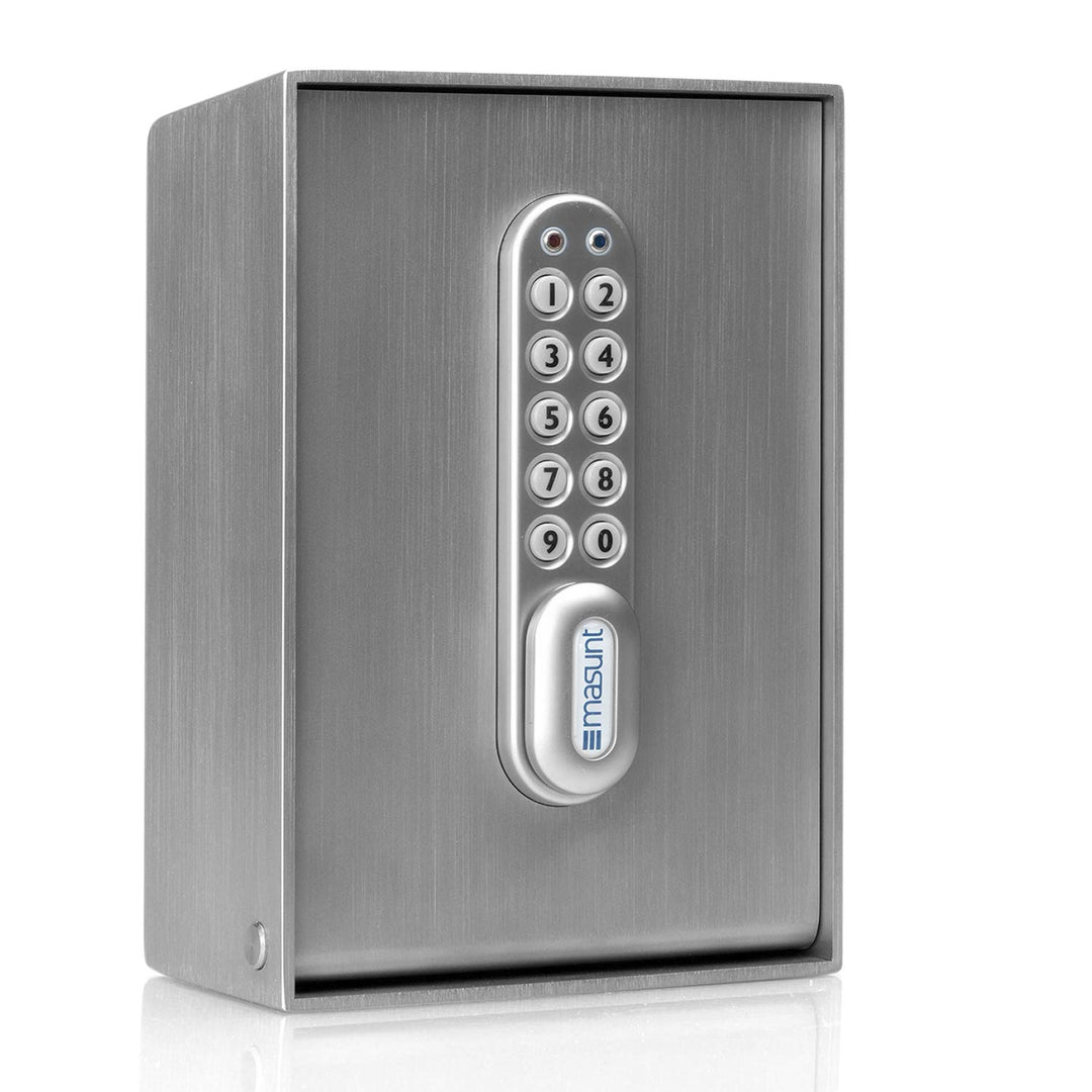 masunt Schlüsseltresor 2120 E Code | Innovative Online-Codevergabe aus der Ferne | elektronischer Sc