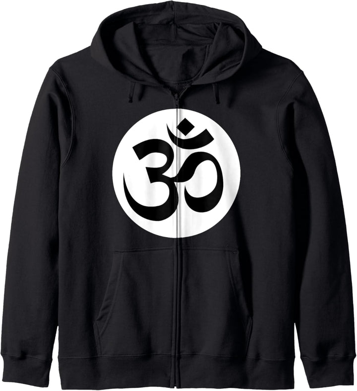 Om Ohm Aum Symbol Spiritual Yoga Tee Gift Kapuzenjacke