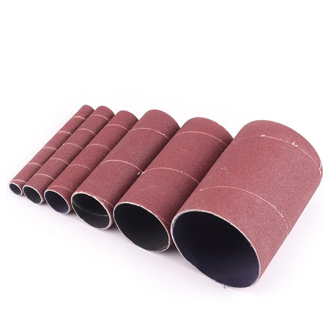 ZYWUOY 12 Stück Spindelschleiferhülsen, 11,4 cm Schleiftrommelhülsen-Set Schleifpapier Trommel Polie