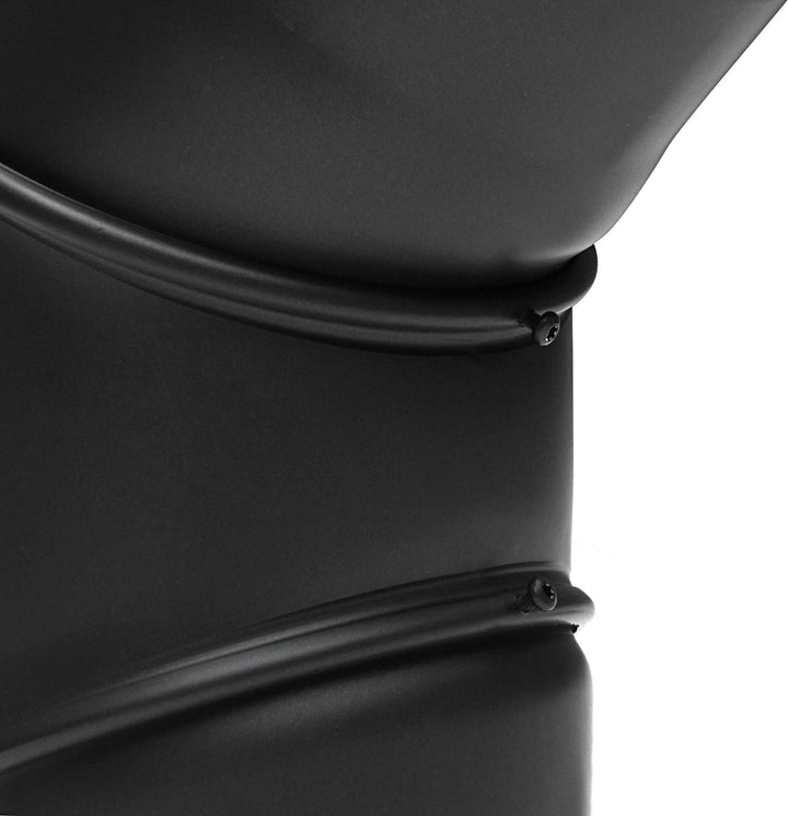 raik SH031-130-sw Raik Rauchrohrbogen/Ofenrohr 130mm - 0° - 90° mit Reinigungsöffnung