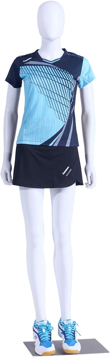 EurotonDisplay FC-11White weiss weibliche Schaufensterpuppe beweglich matt weiss (weiblich FC-11W),