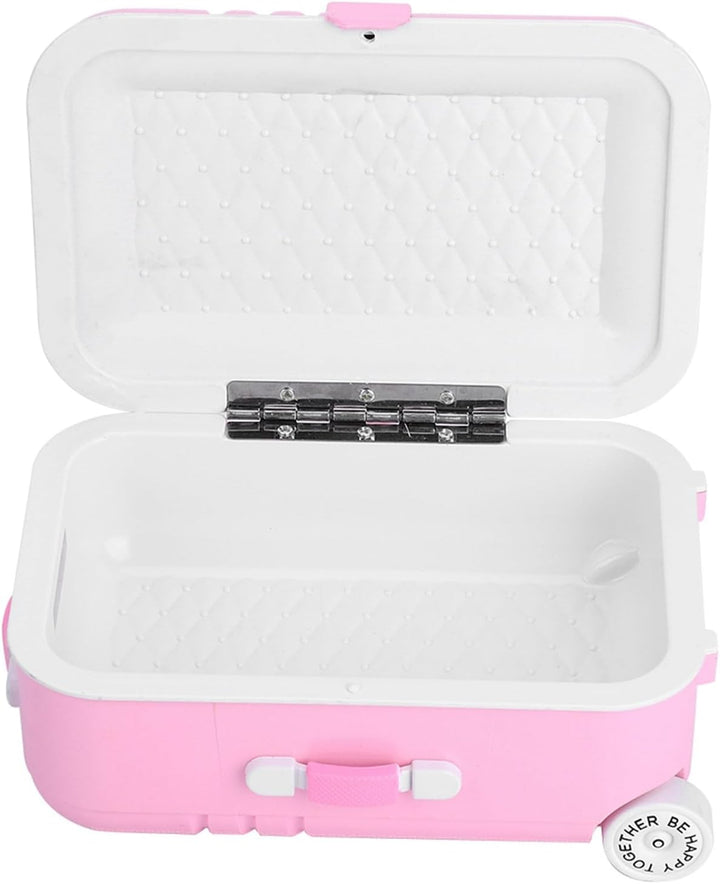 Mini-Kofferspielzeug, Mädchenliebe Plastik Spielzeug für Kinder, Compact Design, Pink, für Kleinkind