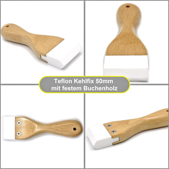 Profi Kehlfix aus Teflon für Heissluftföhn Heissluftschweissgebläse Andrücken Schweisswerkzeug