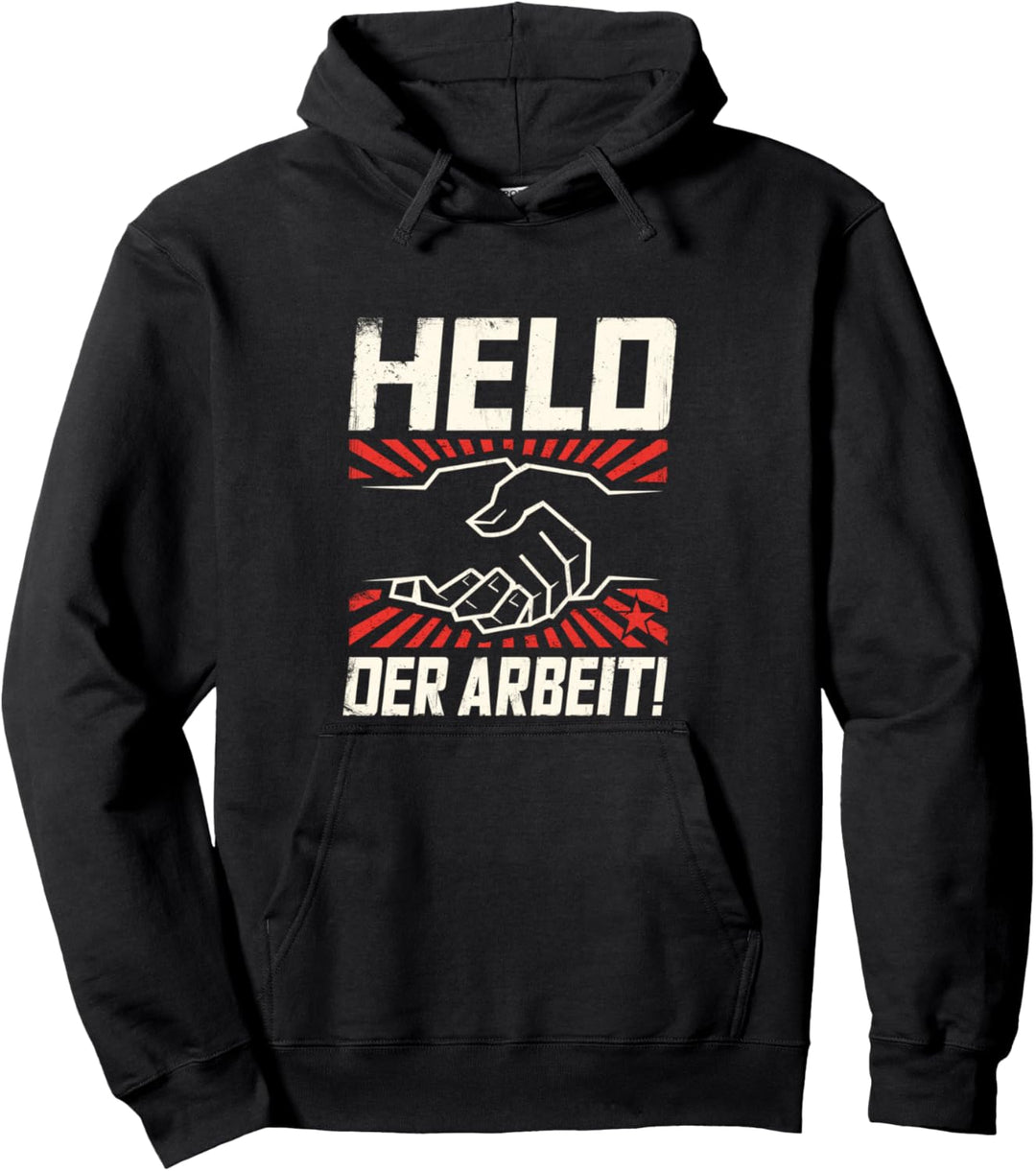 Held Der Arbeit Ostdeutschland Ostalgie Vintage Retro DDR Pullover Hoodie