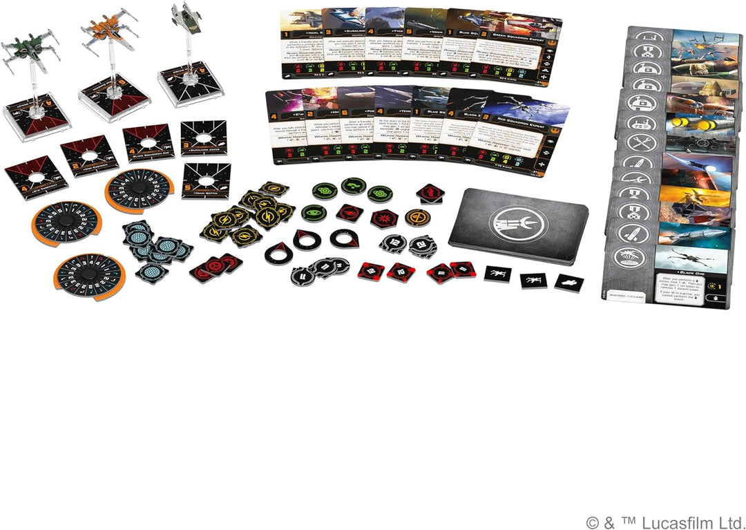 Fantasy Flight Games Zubehör FFG-Star Wars X-Wing 2nd Edition Heralds of Hope Pack-EN, Schwarz, 8. R