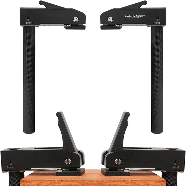 2 Stück extra grosse MFT-Halteklemmen, Desktop-Schnellhalteklemme, verstellbare, schnelle, feste Kle