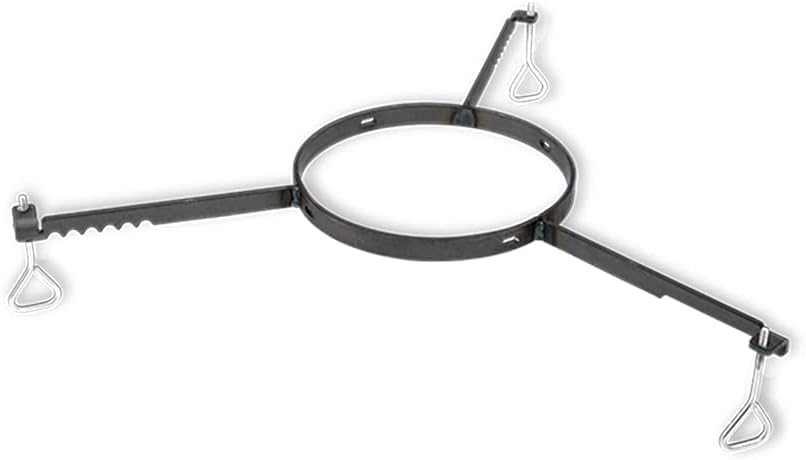 MOESTA-BBQ 19443 BBQ-Disk Wok-Set- 5-TLG.-Set mit BBQ-Disk, Höhenvertseller, Wok-Krone, Stahlwok und