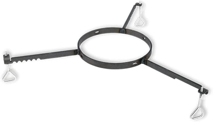 MOESTA-BBQ 19443 BBQ-Disk Wok-Set- 5-TLG.-Set mit BBQ-Disk, Höhenvertseller, Wok-Krone, Stahlwok und