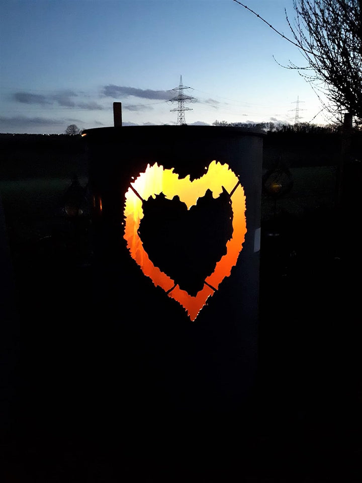 Feuertonne mit Motiv (Wunschmotiv), Wunschmotiv
