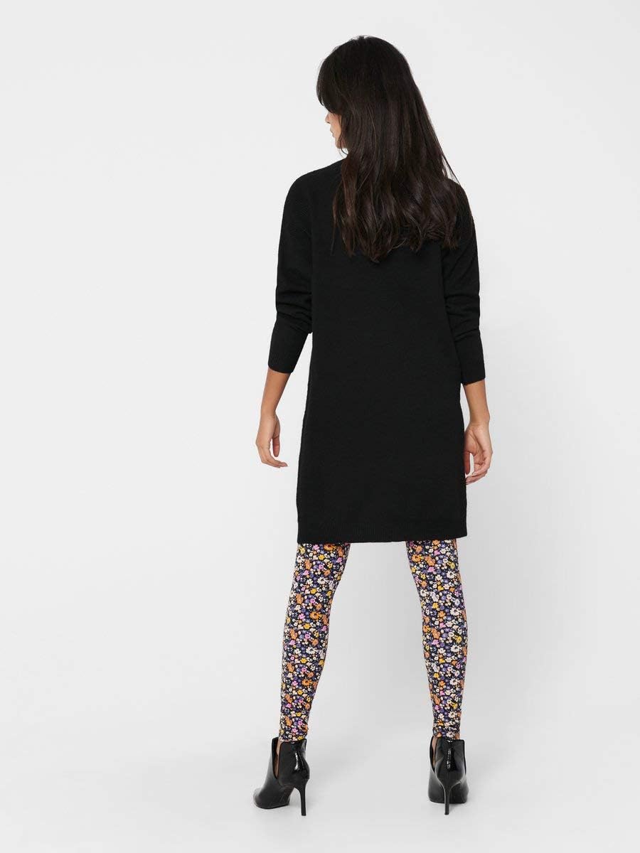 ONLY Female Strickkleid Loose Fit LBlack