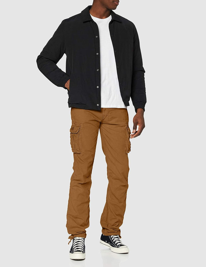 Schott NYC Herren Klassische Hose 29W Camel, 29W Camel