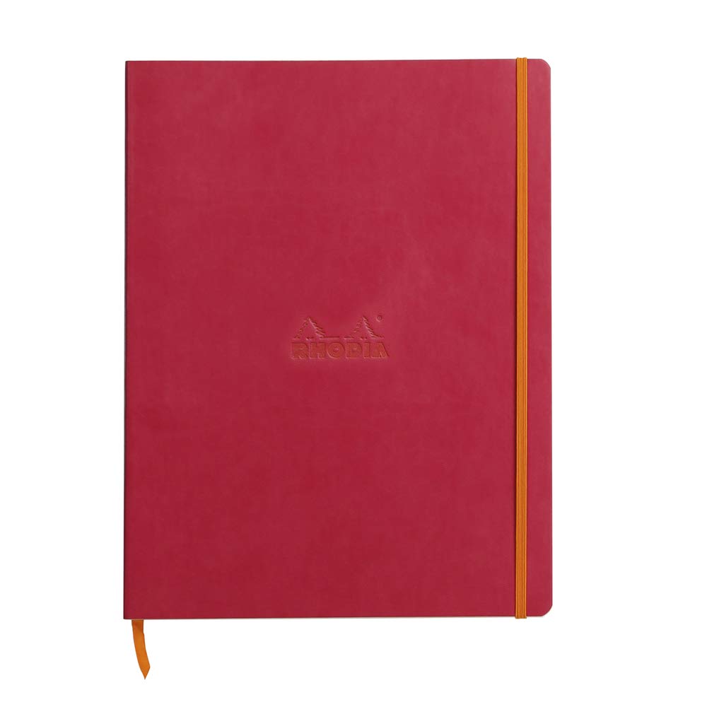 Rhodia 117712C Rhodiarama Notizbuch (mit weichem Deckel in Format DIN A4+, 220 x 297 mm, 80 Blatt, m
