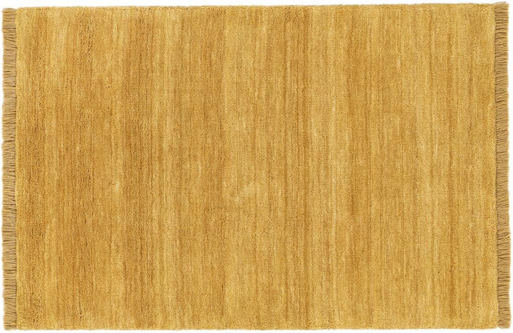 RugVista Handloom Fringes, Fussmatte, Shaggy/Handloom, 90 x 60 cm, Rechteckig, Niedriger Stapel, Woh