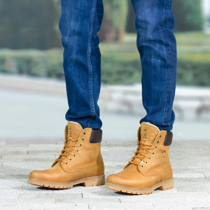 Panama Jack Herrenstiefel Panama 03 Igloo, Gelb Napa Vintage