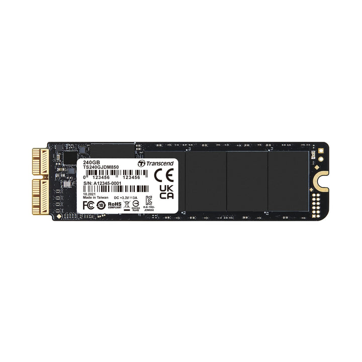Transcend 240 GB JetDrive JDM 850 NVMe™ PCIe™ Gen3 x4 SSD TS240GJDM850 240GB Ohne Thunderbolt-Gehäus