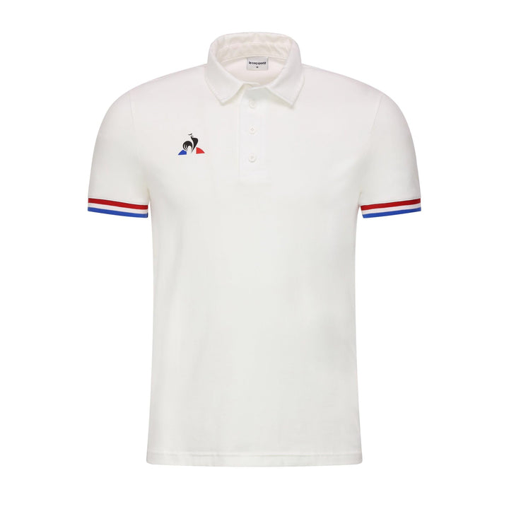 Le Coq Sportif Herren Polo Ss Presentation Tri N°1 M 4XL New Optical White, 4XL New Optical White