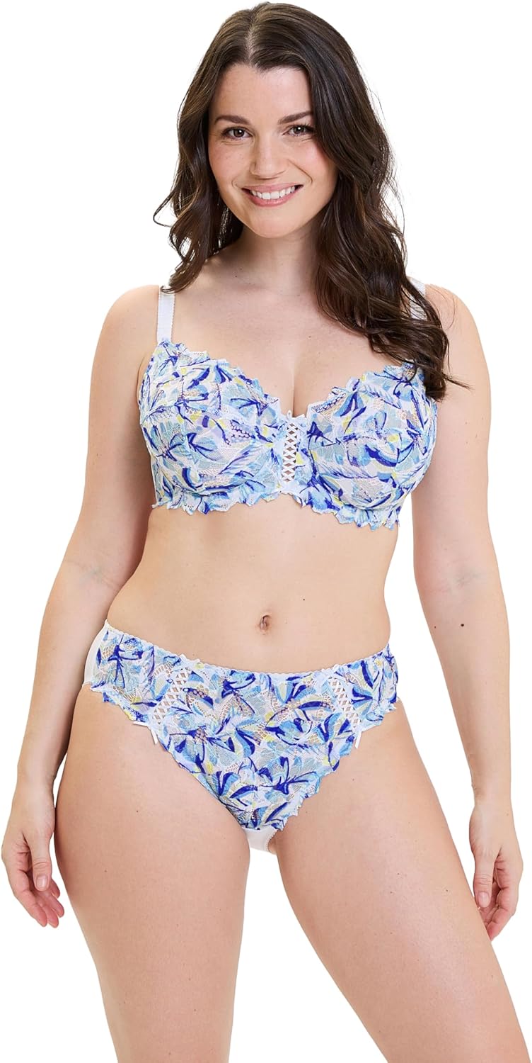Sans Complexe Damen Arum Mosaic_709212 Klassischer Bügel-BH (1er Pack) 75C Grafikflossen, 75C Grafik