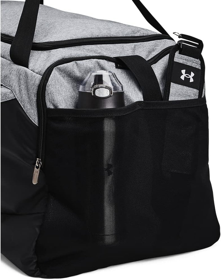 Under Armour Herren Undeniable Mittelgrosse Reisetasche, 58 L, Pitch Gray Medium Heather/Black Pitch
