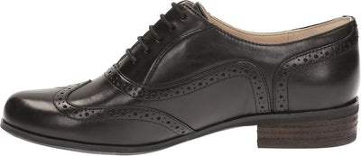 Clarks Hamble Oak Damen Schnürhalbschuhe 36 EU Schwarz Black Leather, 36 EU Schwarz Black Leather