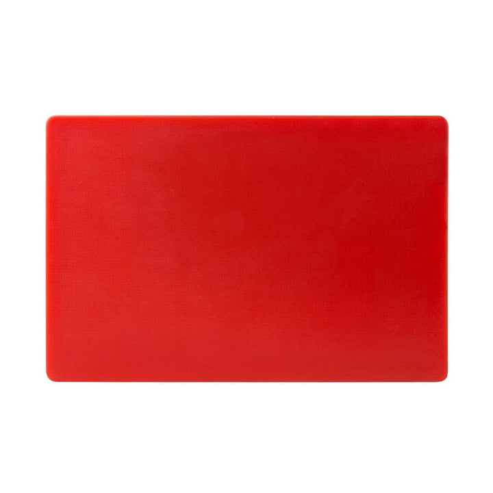 Hygiplas Schneidebrett extra dick in Rot, geringe Dichte, 20 x 600 x 450 mm