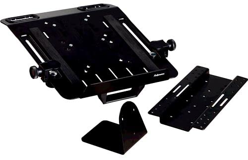 Fellowes Laptophalterung, Ergänzungsset zu Professional Series Monitorarmen, für Laptops bis 375 mm