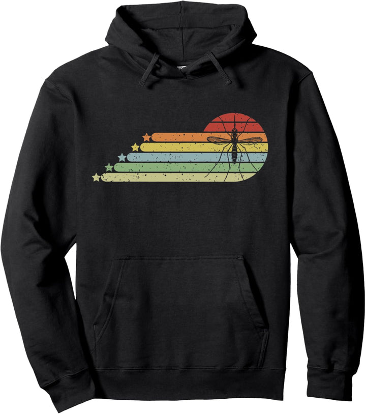 Lustiges Retro Vintage Moskito Insekten Mücke Geschenk Pullover Hoodie