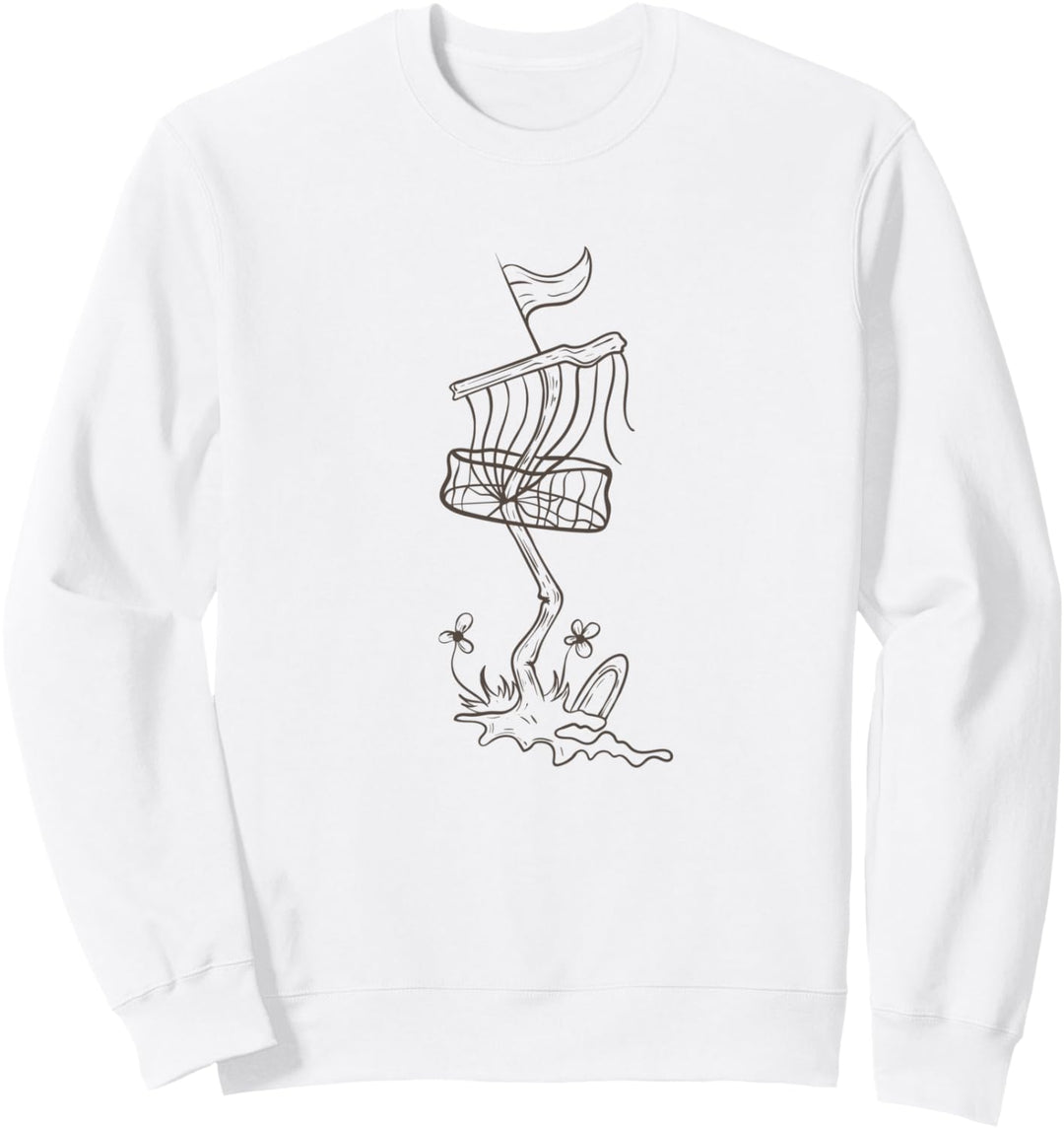 Disc Golfkorb Pflanze Sweatshirt