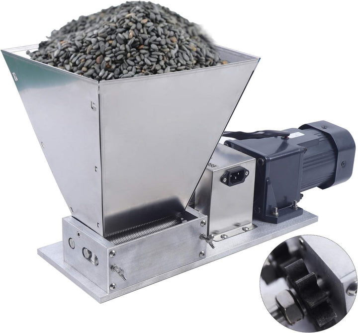 RainWeel Elektrisch Getreidemühle Malzmühle Korn Schleifer Edelstahl Maismühle