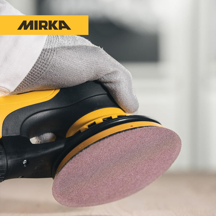 Mirka Abranet Ace Netz Schleifscheiben Ø 150mm Klett / Korn P80 / 50 Stk / Für alle 150mm Exzentersc
