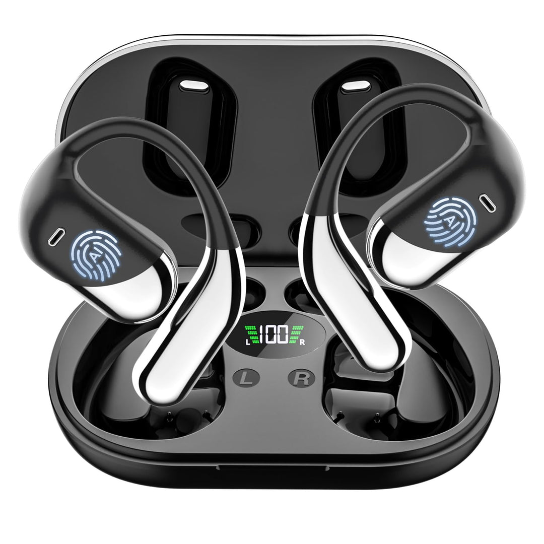 MONODEAL KI Übersetzer kopfhörer, 144 Sprachen Kopfhörer Übersetzer Echtzeit, Translator Earbuds, Üb