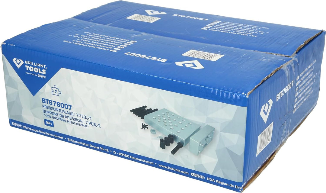BRILLIANT TOOLS BT676007 Pressunterlage | 7-tlg. [Powered by KS TOOLS]