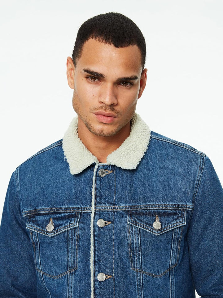 Mavi Herren Aaron Jeansjacke S indigo vintage comfort, S indigo vintage comfort