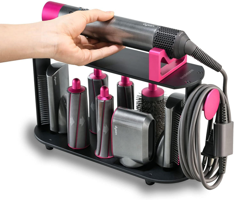 simpletome Halterung für Dyson Lockenwickler Aluminium Ständer Badezimmer Aufbewahrungsgestell für D