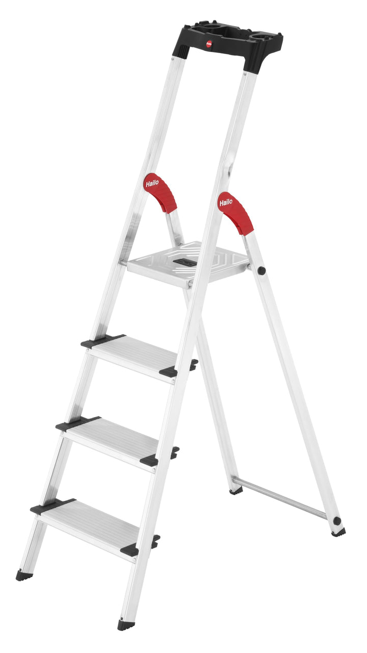Hailo Haushaltsleiter ProfiStep XXL Alu, grau, 5_8816-001 6 Gänge, 6 Gänge