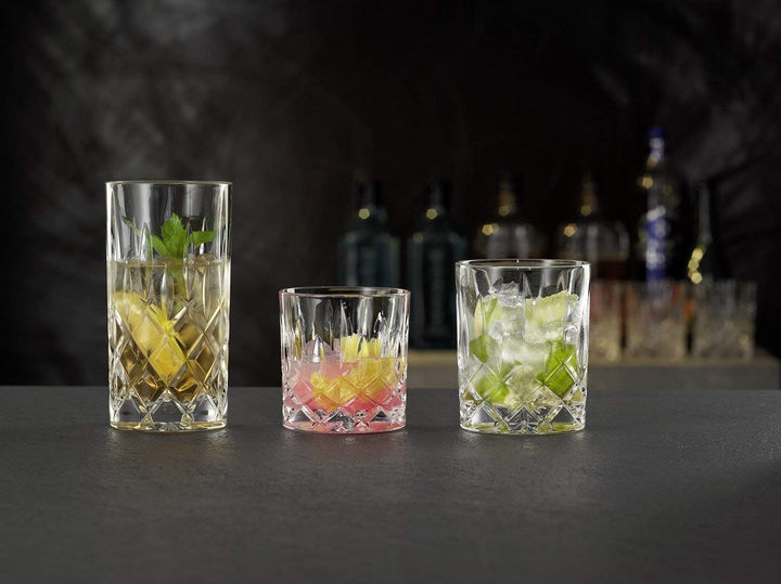 Nachtmann Noblesse Becher Set 24tlg. Longdrink, Whisky, Tumbler Glas, Gläserset