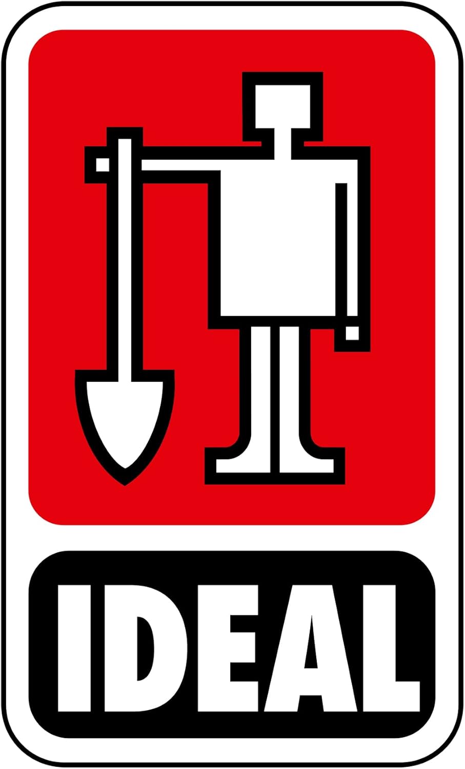 IDEAL Spatenschaufel klein Grösse 1, Tritt vorne