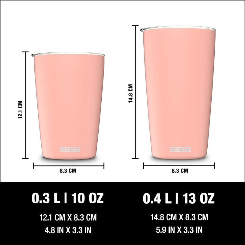 SIGG - Kaffeebecher Neso Pure Ceram - Mit Tritan-Deckel - Spülmaschinenfest - Federleicht - BPA-frei