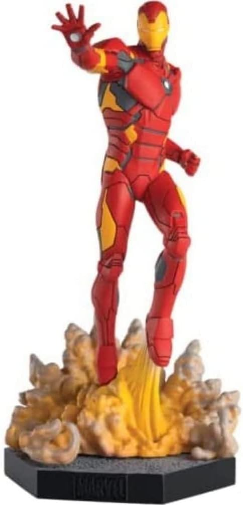 Eaglemoss MVSEN001 30600604120 Iron Man Battle Pose Figur Massstab 1:16, Bunt, único