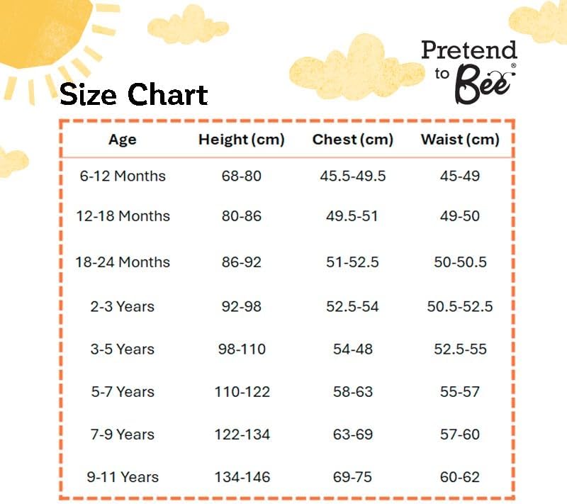 PRETEND TO BEE : Cooking Chef Fancy Dress, Multicoloured, 2-3 Years