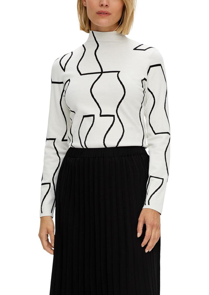 s.Oliver Damen Pullover 46 07x5 Creme, 46 07x5 Creme