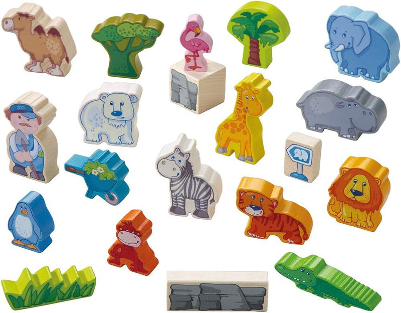 HABA 7633 - Meine erste Spielwelt Zoo - Grosses Spielset