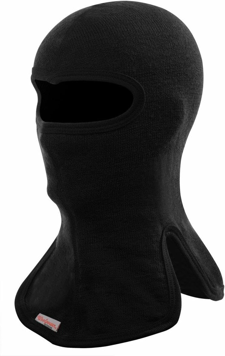 Woolpower 400 Balaclava - Warme Sturmhaube L Schwarz, L Schwarz