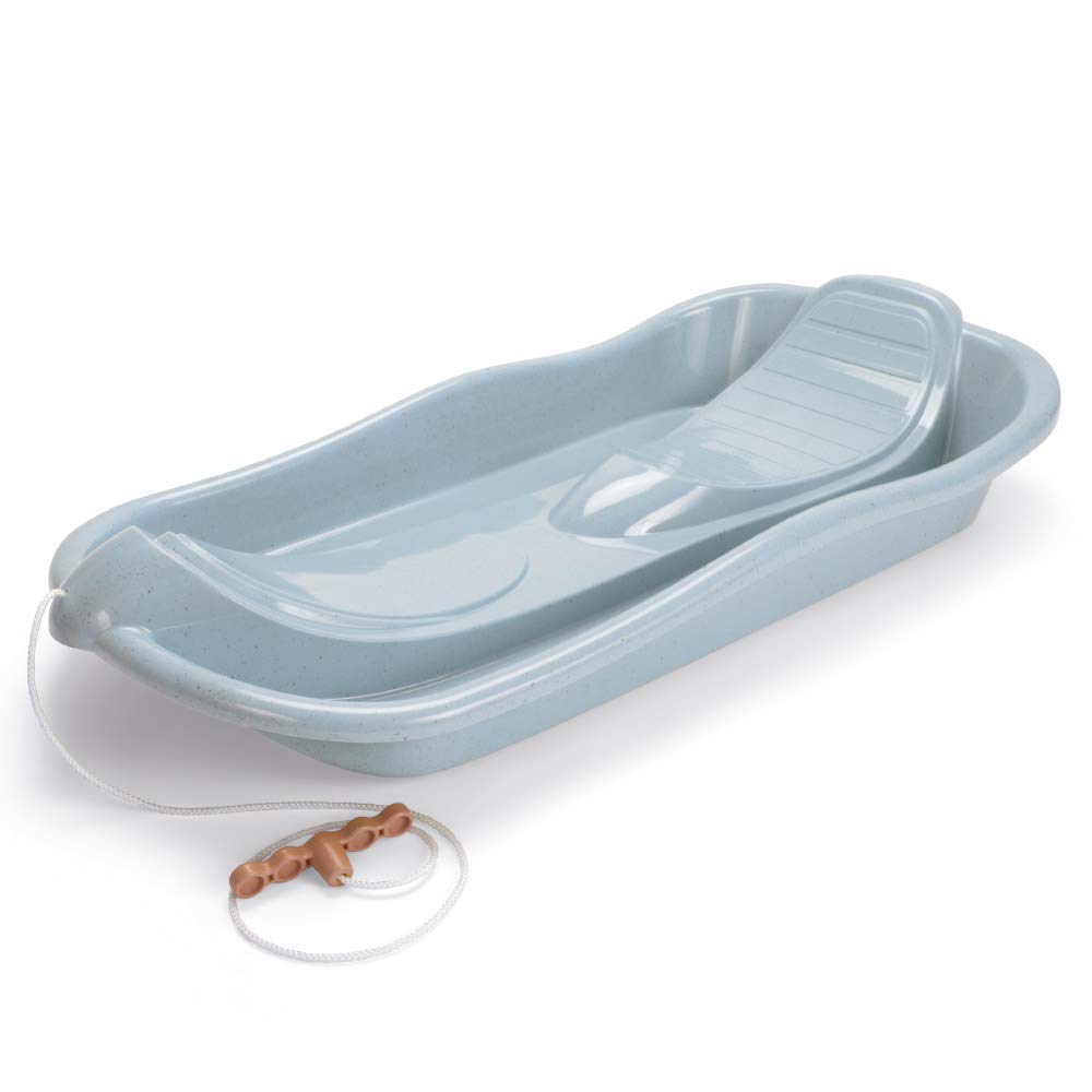 Dantoy 6762 Bio-Bobsled Sledge for Kids Eco-Conscious-Dust Blue